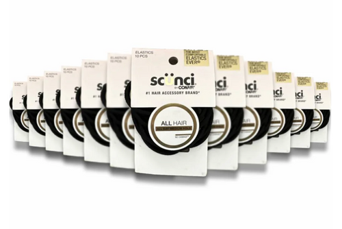 Elastic Hair Ties (96/Case)
