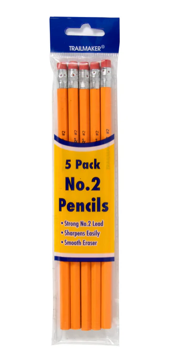 Yellow #2 Pencils (100/Case)