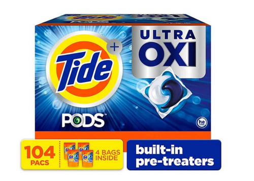Laundry Detergent Pods (4 Bags/Case)