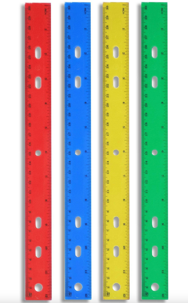 12 Inch Ruler (200/Case)