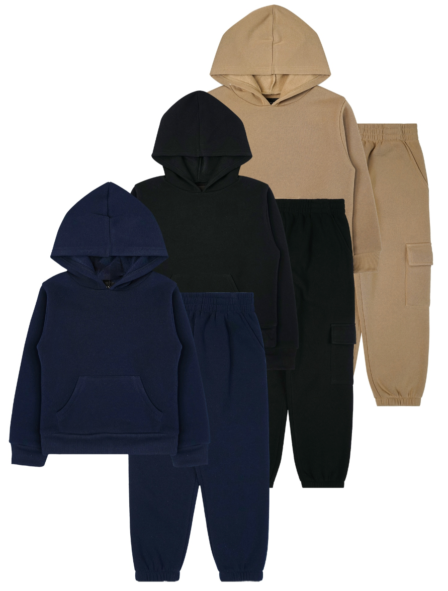 Boys 2 Piece Fleece Set (24/Case)