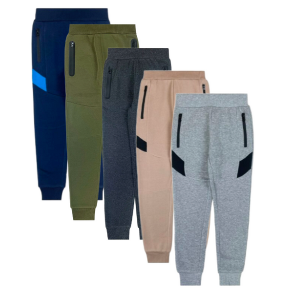 Youth Fleece Joggers With Zipper Pockets (24/Case)