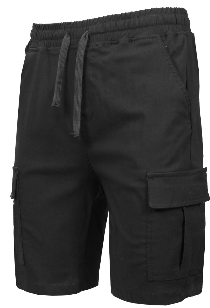 Adult Super Stretch Cargo Shorts (12/Case)