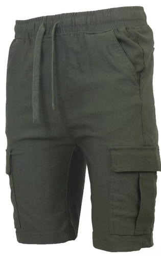 Adult Super Stretch Cargo Shorts (12/Case)