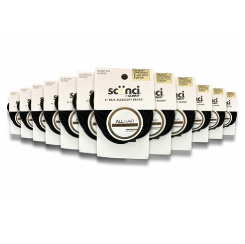 Elastic Hair Ties (96/Case)