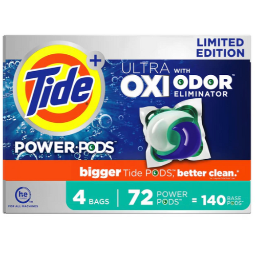 Laundry Detergent Pods (4 Bags/Case)