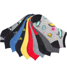 10-Pack Youth Low Cut Decorative Socks (36 Packs/Case)