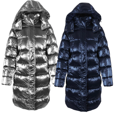 Womens Shiny Bubble Parka (12/Case)
