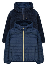 Girls Reversible Hooded Jacket With Sherpa Lining (24/Case)