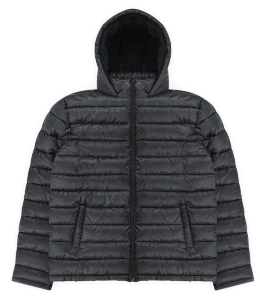 Mens Lightweight Hooded Puffer Jacket (12/Case)