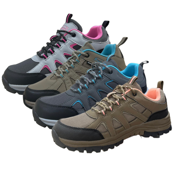 Womens Low Top Hiking Shoes (12/Case)