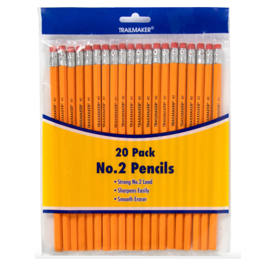 Yellow #2 Pencils (100/Case)