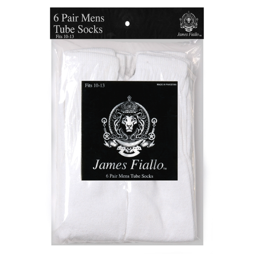 6-Pack Adult Tube Socks (30 Packs/Case)