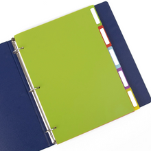 5-Pack Plastic Binder Dividers (100/Case)