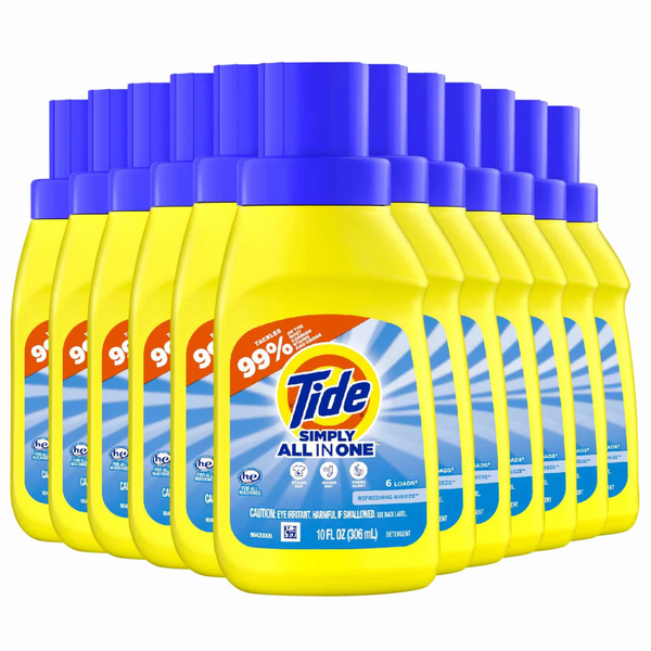 Travel Size Liquid Laundry Detergent (24 Bottles/Case)