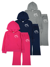 Girls 2 Piece Fleece Set (24/Case)