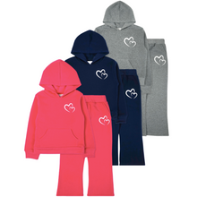 Girls 2 Piece Fleece Set (24/Case)