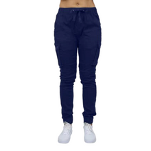 Women's Cotton Stretch Twill Cargo Jogger Pants (24/Case)
