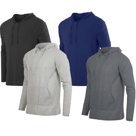 Women's Lightweight Pullover Drawstring Hoodie (6/Case)