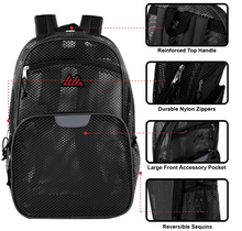 18 Inch Mesh Backpack (24/Case)