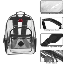 18 Inch Clear Backpack (24/Case)