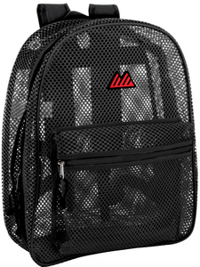 adidas clear mesh backpack 17 Inch Mesh Backpack (24/Case) – ELD APPAREL LLC