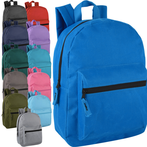 15 Inch Basic Backpack (24/Case)