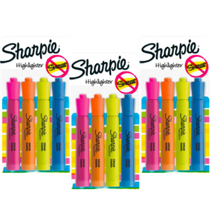 4-Pack Sharpie Highlighters (144/Case) – ELD APPAREL LLC