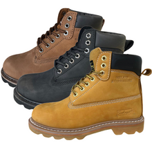 Mens Steel Toe Work Boots (12/Case)