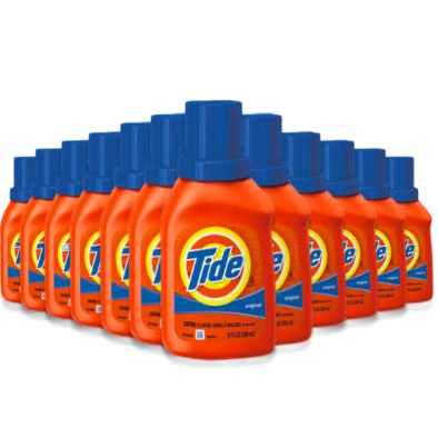 Travel Size Liquid Laundry Detergent (24 Bottles/Case)