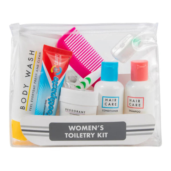 Women's 15 Piece Toiletry Kit (25/Case)