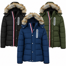 Mens Heavy Weight Stylish Parka Jacket (12/Case)