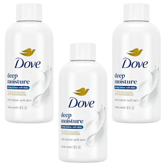 Travel Size Deep Moisture Body Wash (96/Case)