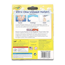 8-Pack Crayola Washable Markers (48/Case)