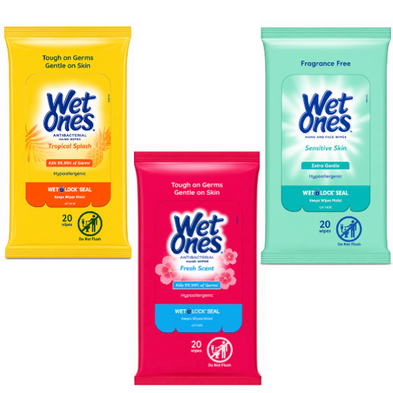 Travel Pack Wet Wipes (100/Case)