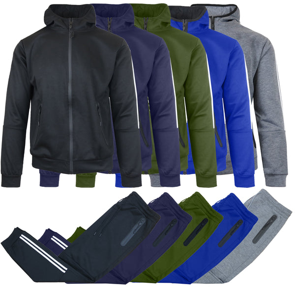 Adults 2 Piece Full Zip Hoodie & Jogger (12/Case)