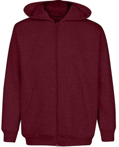 Youth Zipper Hoodie (Solid Size):