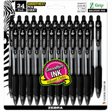 Zebra Retractabe Ballpoint Pens (144/Case)