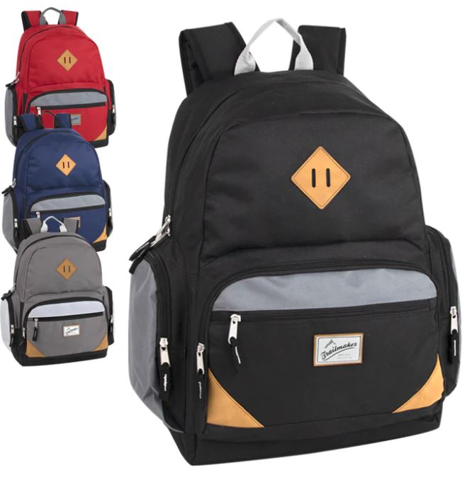 19 Inch Backpack with Laptop Sleeve ($16.00/Ea-24/Case)