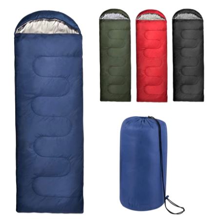 Sleeping Bags - 50°F - ($26/Piece - 10/Assorted Case)