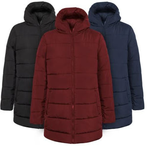 Womens Hooded Puffer Winter Coat ($44.00/Coat-20/Case)